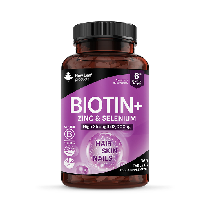 New Leaf Products Biotin Tablets 365 Tablets